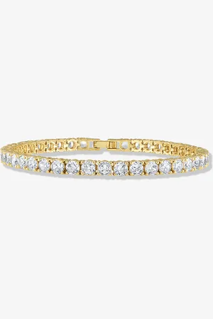 Ben Oni Round Cut Tennis Anklet in at Nordstrom