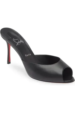 Christian Louboutin Me Dolly Peep Toe Slide Sandal in at Nordstrom, Size 5.5Us