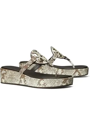 Tory Burch Miller Platform Wedge Flip Flop in at Nordstrom, Size 6