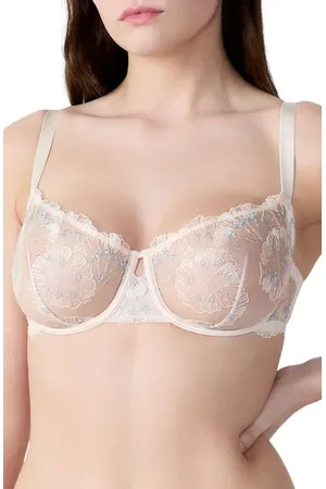 Etam Flowers N??9 Underwire Balconette Bra in at Nordstrom, Size 34D