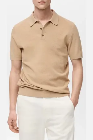 MANGO Slim Fit Polo in at Nordstrom, Size Medium