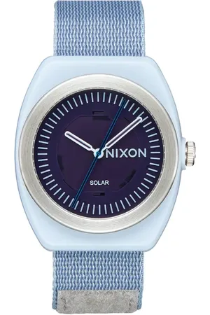 Nixon Light-Wave Solar Nylon Strap Watch, 36mm in at Nordstrom