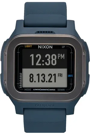 Nixon Regulus Expedition Silicone Strap Digital Chronograph Watch, 47.5mm in at Nordstrom