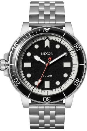 Nixon The Stinger Dive Bracelet Watch, 44mm in Silver /Black /White at Nordstrom