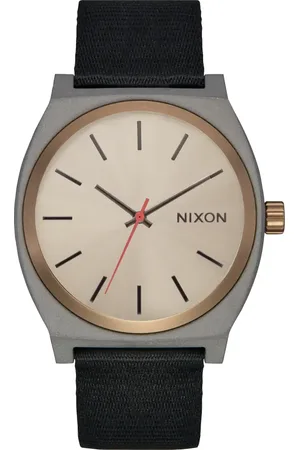 Nixon Time Teller Nylon Strap Watch, 37mm in at Nordstrom