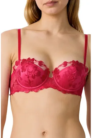 Etam Fragrance Underwire Push-Up Balconette Bra in at Nordstrom, Size 32C