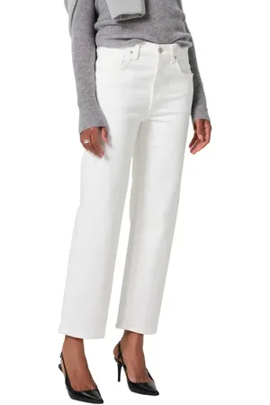 Citizens of Humanity Palma High Waist Ankle Straight Leg Jeans in at Nordstrom, Size 24