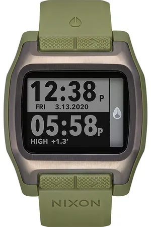 Nixon High Tide Digital Silicone Strap Watch, 44mm in at Nordstrom