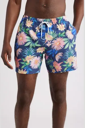 Chubbies The Big Bloomers Floral 5.5-Inch Swim Trunks in at Nordstrom, Size X-Large
