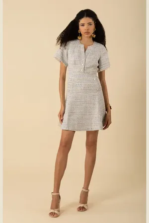 Hale Bob Maxine Boucle Tweed Dress in at Nordstrom, Size X-Small