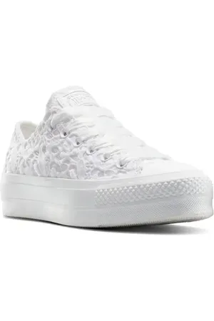 Converse Chuck Taylor?? All Star?? Woven Platform Sneaker in at Nordstrom, Size 6
