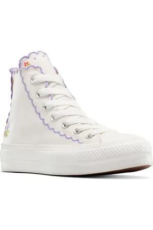 Converse Chuck Taylor?? All Star?? Embroidered Lift High Top Platform Sneaker in at Nordstrom, Size 8