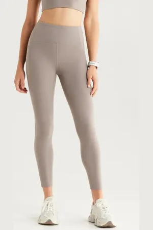 Zella Studio Luxe High Waist Pocket 7/8 Leggings in at Nordstrom, Size Medium