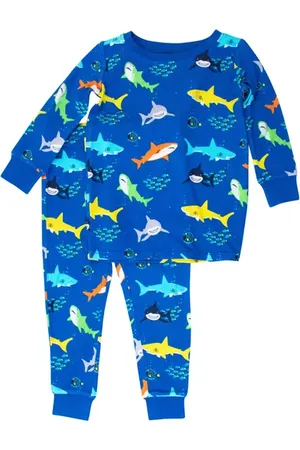 RUGGEDBUTTS SoftSnooze Boys Long Sleeve Pajama Set in at Nordstrom, Size 12-18M