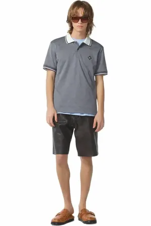 MCM Piqu?? Polo in Lauretos Jacquard in at Nordstrom, Size Medium