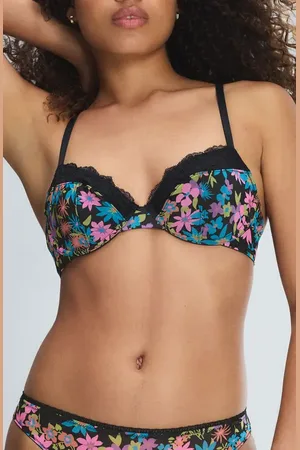 Savage X Fenty Hopelace Romantic Unlined Demi Bra in at Nordstrom, Size 34B