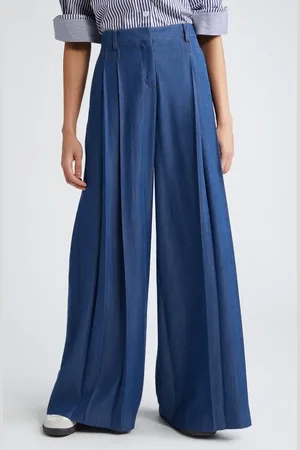 TWP New Didi Pleated Wide Leg Pants in at Nordstrom, Size 2