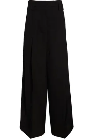 Jil Sander Tailored Wool & Silk Trousers in at Nordstrom, Size 8 Us