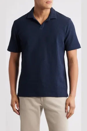 HUGO BOSS Pye Johnny Collar Cotton Polo in at Nordstrom, Size X-Large