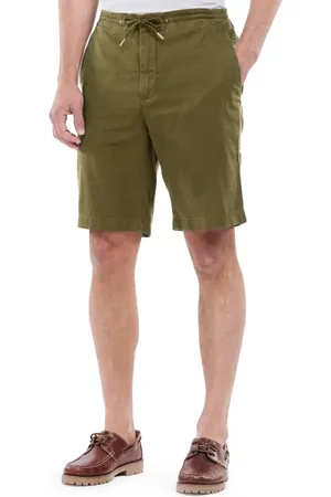 Barbour Linen & Cotton Blend Shorts in at Nordstrom, Size 30