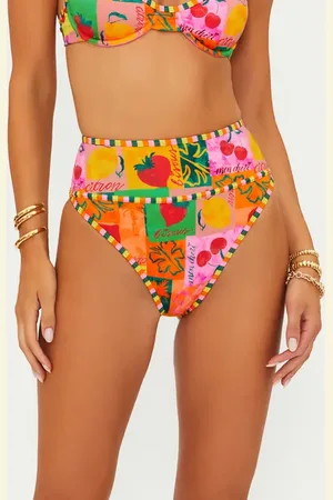 Beach Riot Carlotta High Waist Bikini Bottoms in at Nordstrom, Size Small