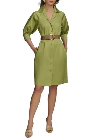 Donna Karan Belted Shirtdress in at Nordstrom, Size 6