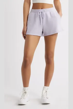 BP. Elastic Waist Fleece Shorts in at Nordstrom, Size X-Large