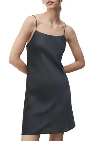 MANGO Satin Nightgown in at Nordstrom, Size Small