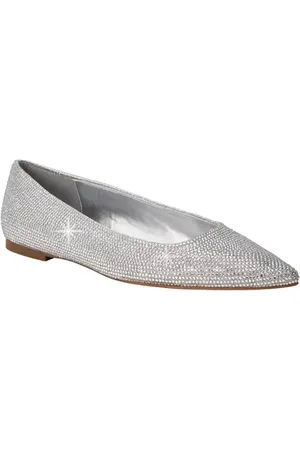 Katy perry The Hollie Crystal Pointed Toe Ballet Flat in at Nordstrom, Size 10