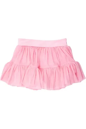 RuffleButts Girls UPF50+ Active Tulle Skort in at Nordstrom, Size 6
