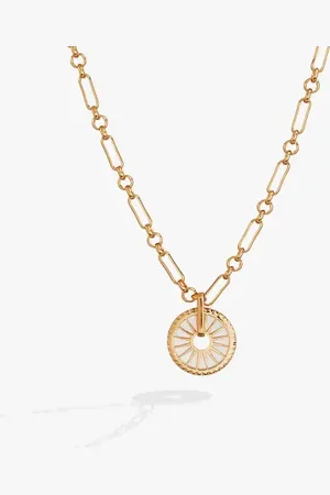 Alex And Ani Mother of Pearl Starburst Toggle Necklace in at Nordstrom