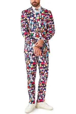 OppoSuits Print Suit at Nordstrom, Size 48 Regular