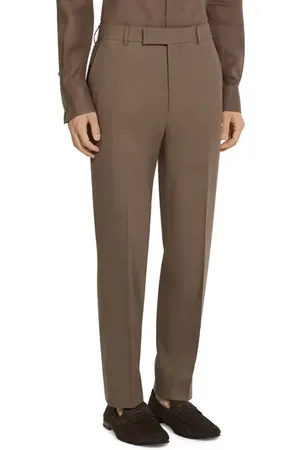 Ermenegildo Zegna Linen Trousers in at Nordstrom, Size 38 Us