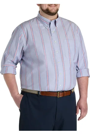 Brooks Brothers Big & Tall Multi-Striped Oxford Friday Sport Shirt in at Nordstrom, Size 4Xlt