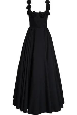 Giambattista Valli Rose Trim Fit & Flare Dress in at Nordstrom, Size 6 Us