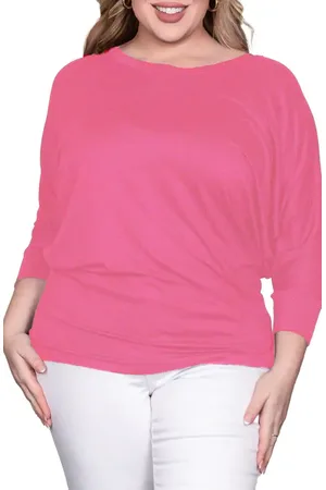 Standards & Practices Dolman Sleeve Stretch Modal Top in at Nordstrom, Size 1X