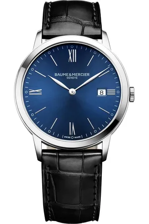 Baume & Mercier Classima Leather Strap Watch, 40mm in at Nordstrom