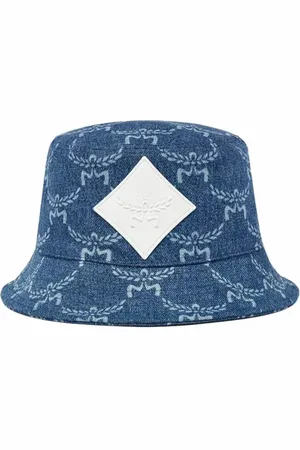 MCM Lauretos Denim Bucket Hat in at Nordstrom, Size 60