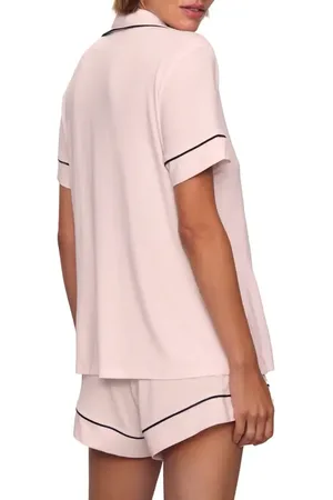 Eberjey Gisele Relaxed Jersey Knit Short Pajamas in at Nordstrom, Size X-Small
