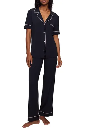 Eberjey Gisele Short Sleeve Jersey Knit Pajamas in at Nordstrom, Size X-Large