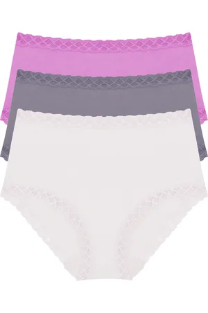 Natori Bliss Cotton Full Brief 3-Pack in at Nordstrom, Size Xx-Large