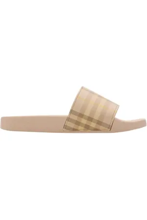 Burberry Furley Check Slide Sandal in at Nordstrom, Size 7Us