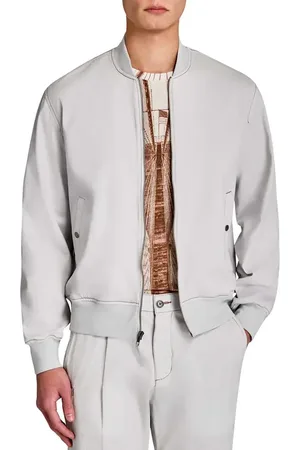 Brooklyn Brigade Slim Fit Brooklyn Bridge Bomber Jacket in at Nordstrom, Size Small