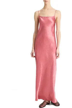 Vince Hammered Satin Maxi Slipdress in at Nordstrom, Size X-Small