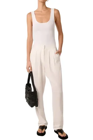 WeWoreWhat Linen Trouser in at Nordstrom, Size 12L