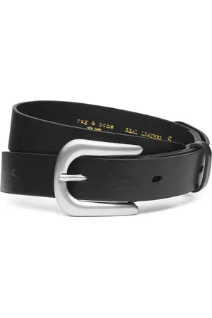 RAG&BONE Stevie Leather Belt in at Nordstrom, Size Large