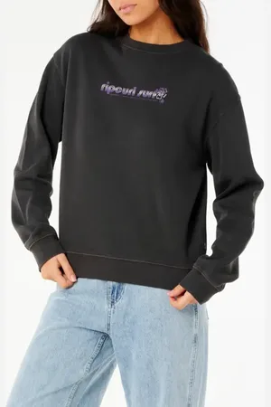 Rip Curl Neon Isles Cotton Graphic Sweatshirt in at Nordstrom, Size Large