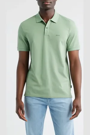 HUGO BOSS Pallas Cotton Polo in at Nordstrom, Size Medium