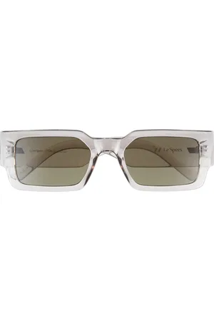 Le Specs Contemplation 54mm Rectangular Sunglasses in at Nordstrom
