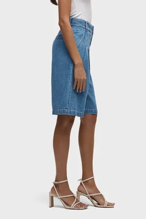 Hudson Clean front pleated bermuda short in at Nordstrom, Size 28